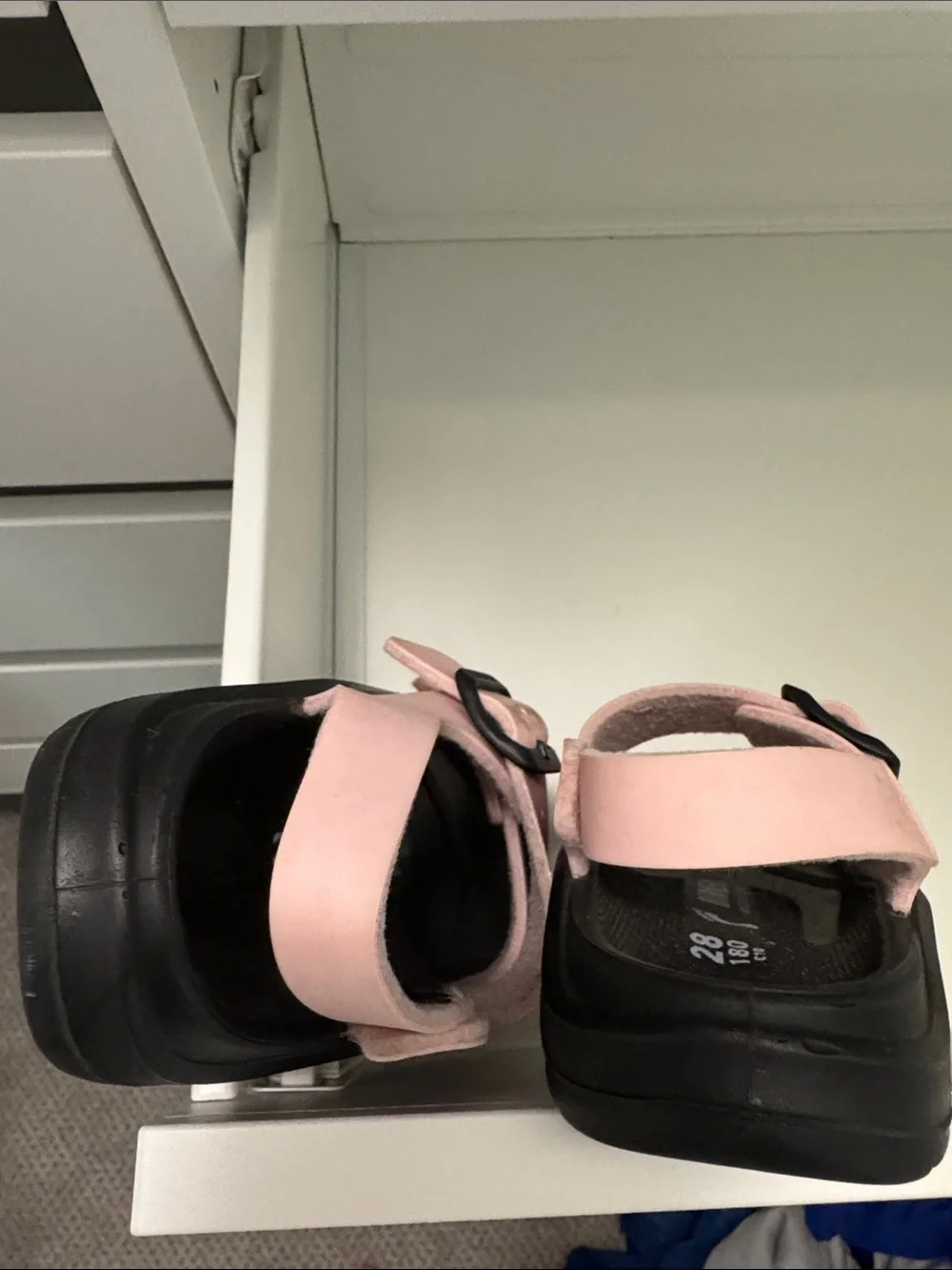 Birkenstock Kids Light Pink Double Strap Sandals